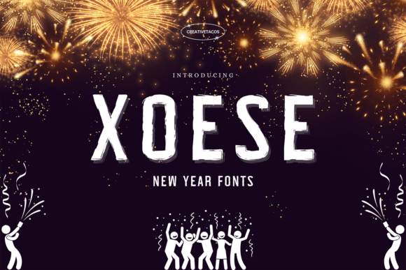Xoese: A Timeless Brush Display Font for New Year Branding